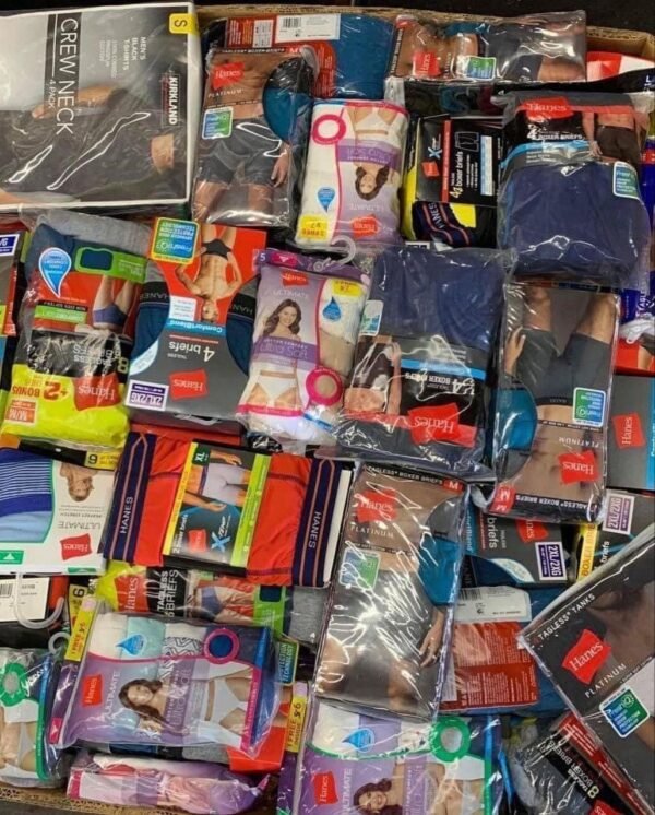 Male And Female Underwear Pallet
