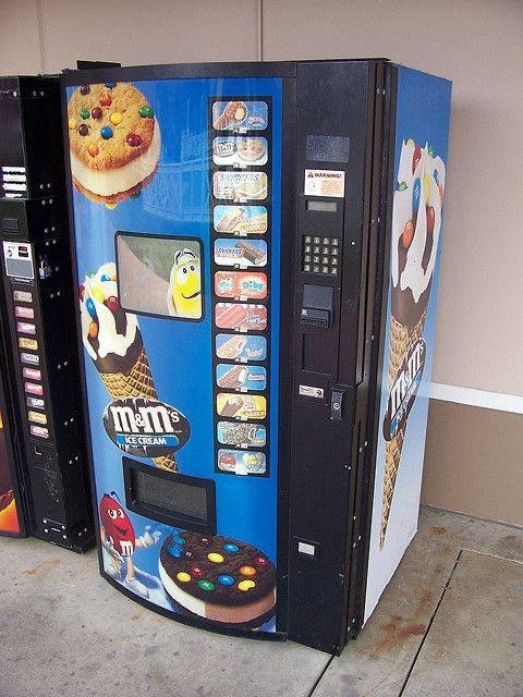 ICE CREAM VENDING MACHINES